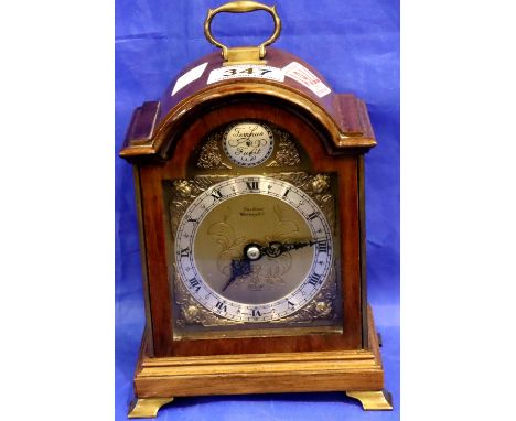 1971 Elliott carriage clock retailed by Eustace of Warrington, complete with original booklet, H: 19 cm. Not working at lotti