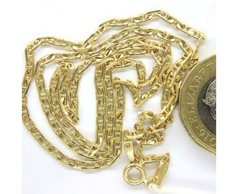 14ct gold neck chain, L: 46 cm, 2.1g. P&amp;P Group 1 (£14+VAT for the first lot and £1+VAT for subsequent lots) 