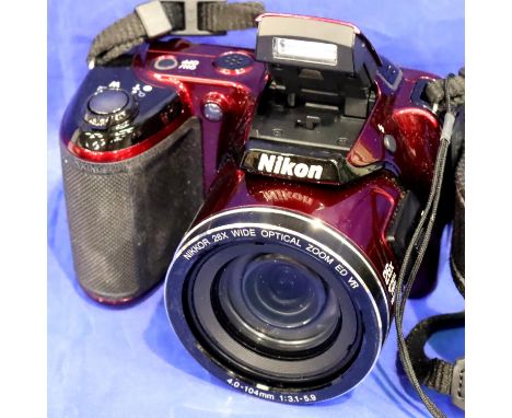 Boxed Nikon coolpix L810 digital camera. P&amp;P Group 1 (£14+VAT for the first lot and £1+VAT for subsequent lots) 