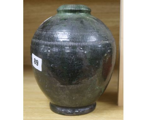 A studio pottery vase