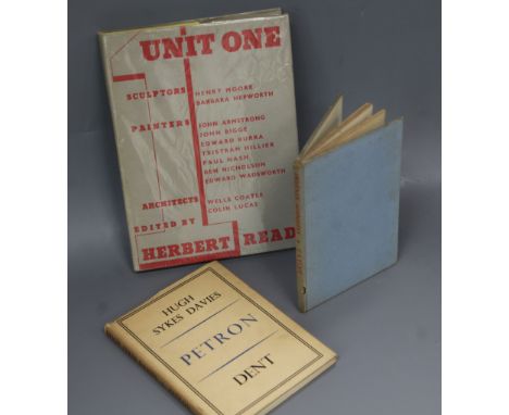 Poetry and Prose - 20th century - Eliot - Sween Agonistes, first edition, first issue Faber, London 1932; Davies, Hugh Sykes 