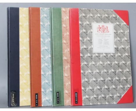 John Speed's England. A coloured facsimile of the first edition, 4 vols, in card cases, 41 plates, Phoenix House Ltd, 1953-54