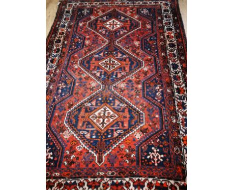 A North West Persian geometric carpet 260 x 180cm