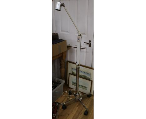 A 1960's floor lamp H.155cm
