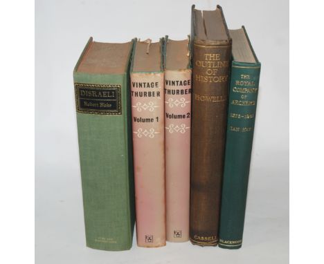 Vintage Thurber in two volumes with dust jackets etc Condition Report: Available upon request