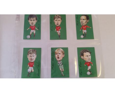 FOOTBALL, trade cards, complete (1) Golden Era Famous Footballers by Stubbs; part sets, inc. Futera Fans Selection Man Utd (1