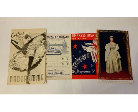 MAGIC, theatre programmes, 1940s-50s, inc. Dick Calkin, Rey Overbury, Raydini, Richiardi Jnr., Sirdani, Royston, John Wade, A