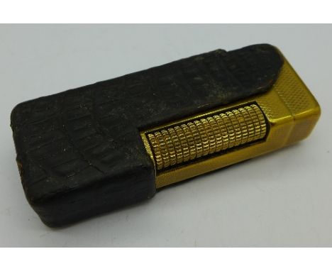 A Dunhill lighter