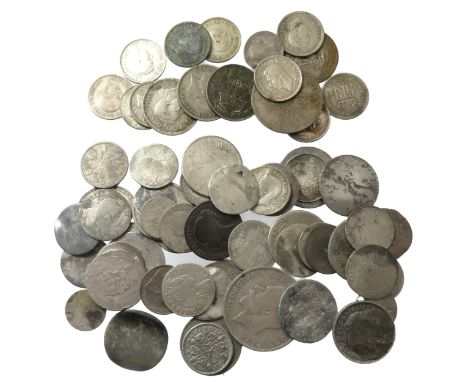 Silver coin group. 164g of pre 1921 and 61g of pre 1947. 