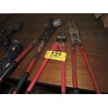 Belt cutter and timing tools.