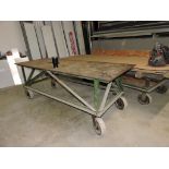 Steel table 3 x 8.