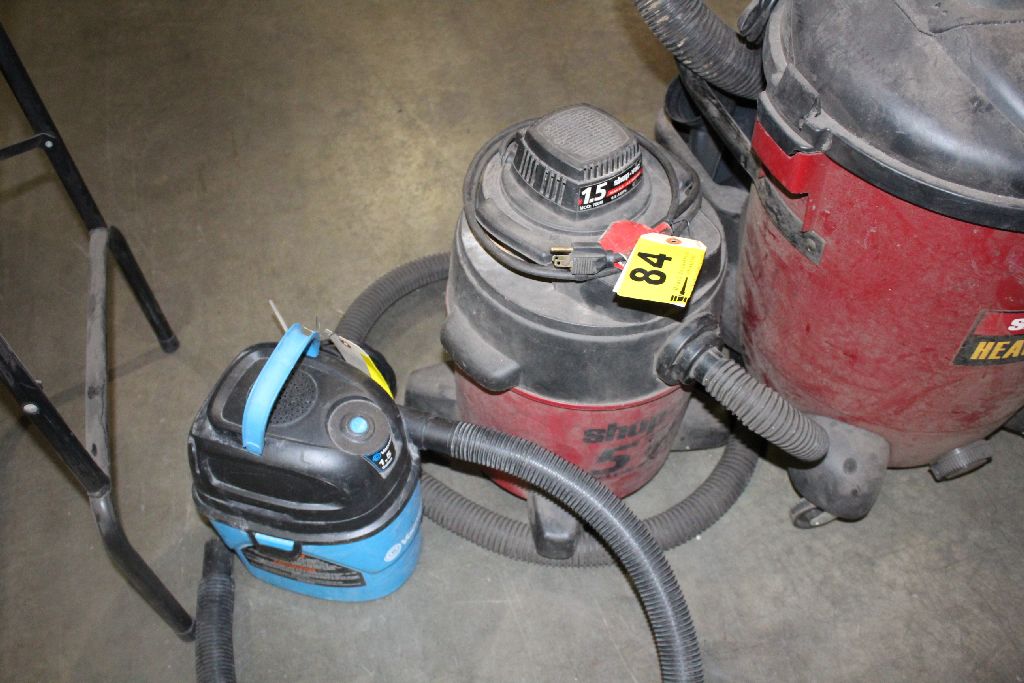 { Choice of lots 84, 85 (P) } SHOPVAC MODEL 700M 1.5HP 5GAL, WET DRY