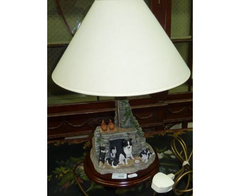 Border Fine Arts figure table lamp A327 'Jocks Pride' 