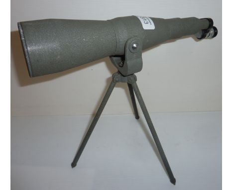 Plumb coated telescope on tripod stand 30x60 Field 1/4 No. 67913