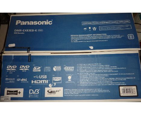 Panasonic DMR-EX83EB-K DVD recorder 