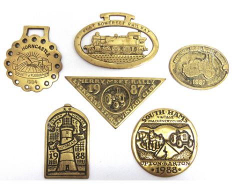 A COLLECTION OF MOTOR VEHICLE &amp; OTHER KEYS together with a quantity of enamel and other keyrings; and approximately thirt