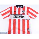 2000 Stoke City Auto Windscreen Shield Final Replica Football Shirt, made by Asics, size XL, short