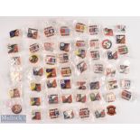 United of Manchester metal Football badges, a good collection with #50 with duplicated