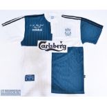 1996 Liverpool F. A. Away Cup Final Commemorative Replica Football Shirt, made by Adidas, short
