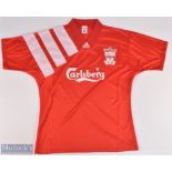 1992 Liverpool Football centenary Replica Football Shirt, made by Adidas, size 42"-44", short