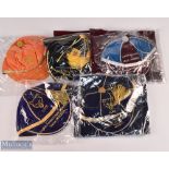 5x Retro Football Caps, A collection of well-made caps good for display (5)