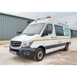 Mercedes Benz Sprinter 313 CDi 2143cc 6 speed manual welfare van Registration Number: DK64 FGA