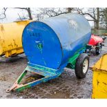 Trailer Engineering 2250 litre site tow bunded fuel bowser c/w manual pump, delivery hose and nozzle