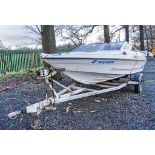 Fletcher Q-Silver GTS speed boat c/w Transcontinental trailer ** No VAT on hammer but VAT will be