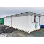 32ft x 10ft steel anti-vandal office site unit Comprising of: lobby area & 2 - offices A581030 ** No