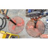 2 - Ridgid pipe roller stands