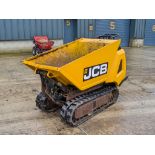 JCB Dumpster HTD5 500 kg diesel driven tracked walk behind dumper Year: 2010 S/N: 1360517