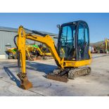 JCB 8018 CTS 1.5 tonne rubber tracked mini excavator Year: 2017 S/N: 2545635 Recorded Hours: 1385
