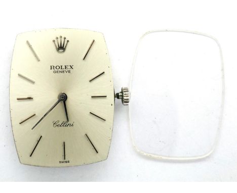 Rolex: gents Cellini 1600 manual wind wristwatch movement, working at lotting. P&amp;P Group 1 (£14+VAT for the first lot and