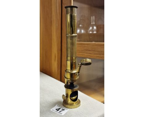 Vintage Field Microscope Telescope - 24cm high