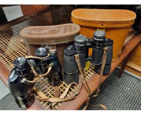 Pair of Vintage Binoculars inc Ross London