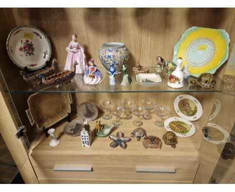 Various Ceramics and Pottery inc Shelley, Wade, Beswick, Doulton etc