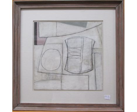 Geoff Robinson (Australian 1973), Kitchenette, 1991, mixed media on board, 30 x 30cm; together with Anna Shanon (French, b.19