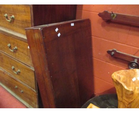 A 19th century mahogany table top bagatelle with cue and balls  