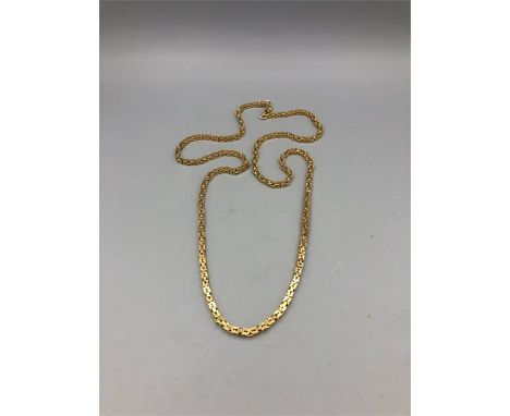 Byzantine 9ct gold chain (35.5g)