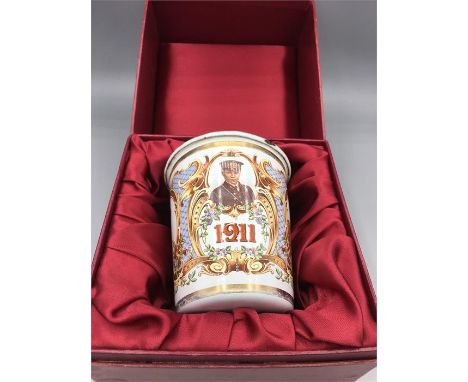 A 1911 Commemorative enamel mug