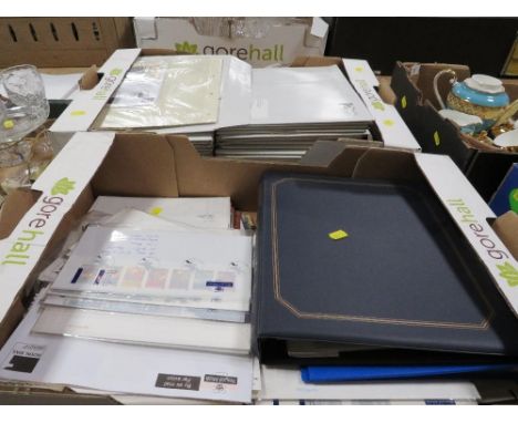Two trays of first day covers