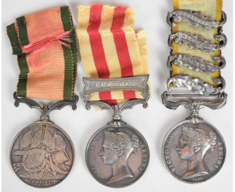 British Army Victorian medals comprising Crimea Medal with clasps for Alma, Balaklava, Inkermann and Sebastopol named to Will