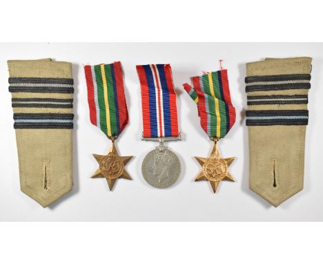 WW2 Royal Air Force ephemera and medals relating to Squadron Leader Frederick T Hull, the medals comprising 1939/1945 Star, P