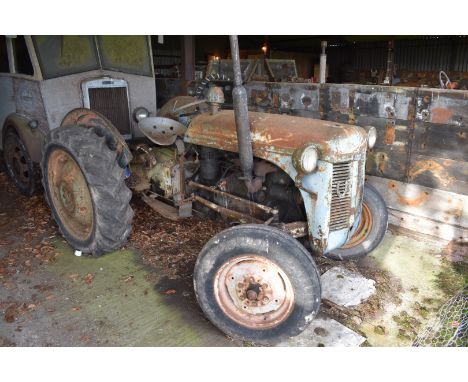 Circa 1953 Ferguson TEF 20 diesel tractor, registration number MDG 17, with V5c, serial number 332377. This vehicle is not at