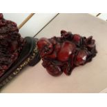 Lot de (2) Buddha & Statue Dragon