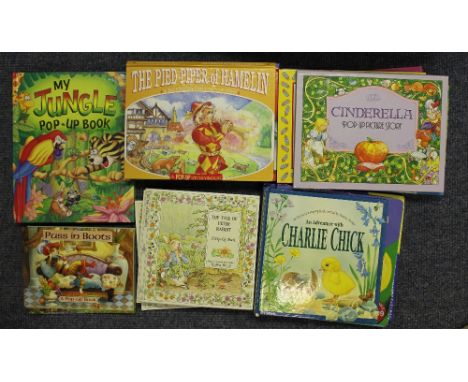 A collection of twenty eight modern Children's pop up illustrated books, to include Beatrix Potter, Thomas the Tank Engine, T