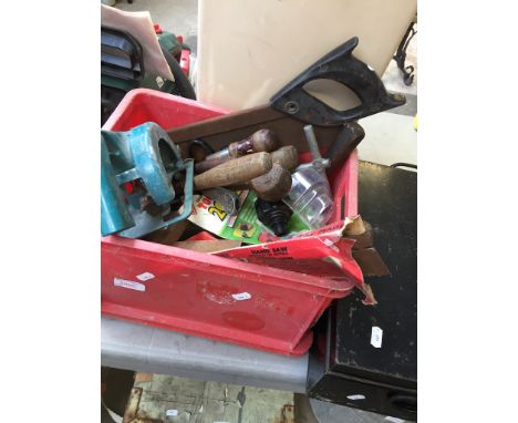 A RED BOX OF TOOLS