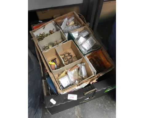TWO BOXES OF TOOLS ETC.