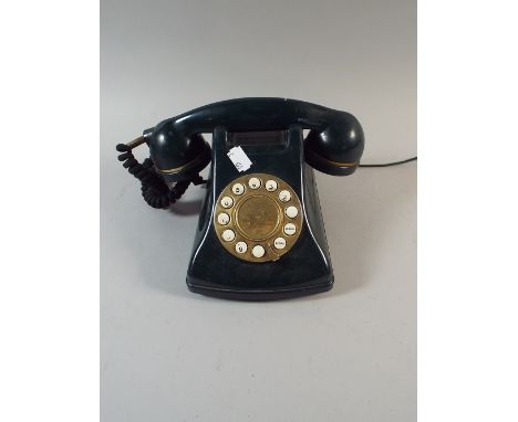 A Vintage Style Push Button Telephone 