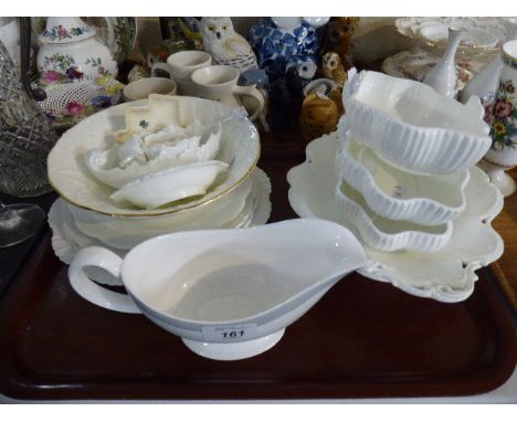 A Collection of Coalport Country Ware China, Royal Worcester Grey Mountbatten Etc